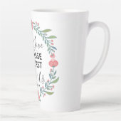 We houden van hem omdat hij ons het eerst liefhad latte mok (Rechts)