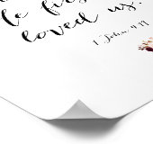 We houden van hem omdat hij voor het eerst van ons poster (Hoek)