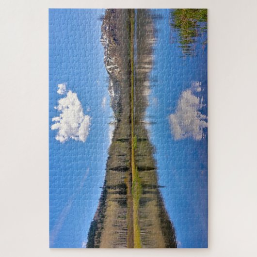 We houden van het Alpenmeer Utah Legpuzzel (Verticaal)