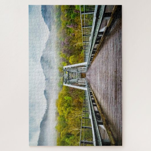 We houden van het Fayette Station Virginia. Legpuzzel (Verticaal)