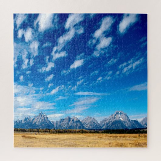 We houden van het Grote Teton National Park Wyomin Legpuzzel (Verticaal)