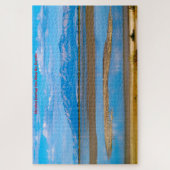 We houden van het grote zout meer van Utah Jigzaag Legpuzzel (Verticaal)