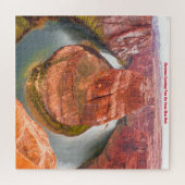 We houden van het Hoefijzer Utah Jigzaag Puzzle Legpuzzel (Horizontaal)