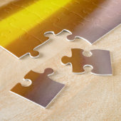 We houden van het meer van Gray in Iowa. Legpuzzel (Zijkant)