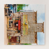 We houden van Hulett Wyoming. Legpuzzel (Horizontaal)