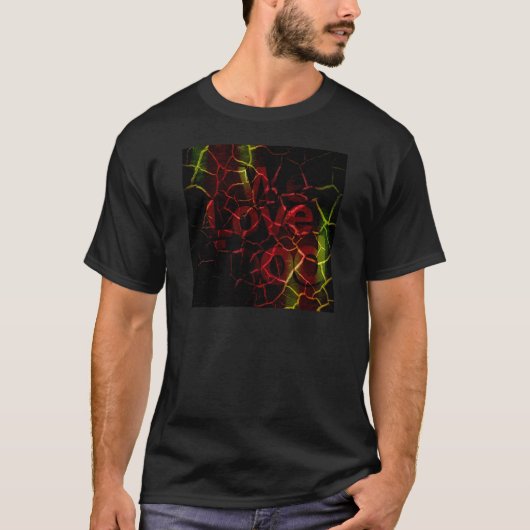 We houden van inspirerend tekst kunst design t-shirt (Voorkant)