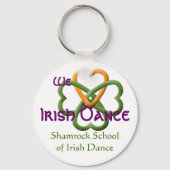 We houden van Irish Dance Sleutelhanger (Voorkant)