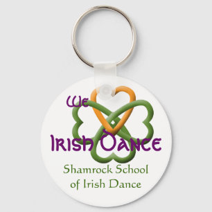 We houden van Irish Dance Sleutelhanger