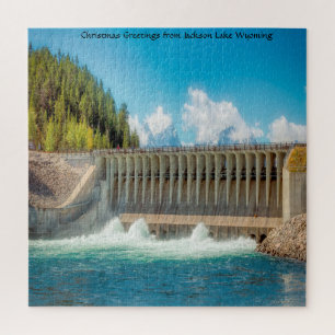 We houden van Jackson Lake Wyoming. Legpuzzel