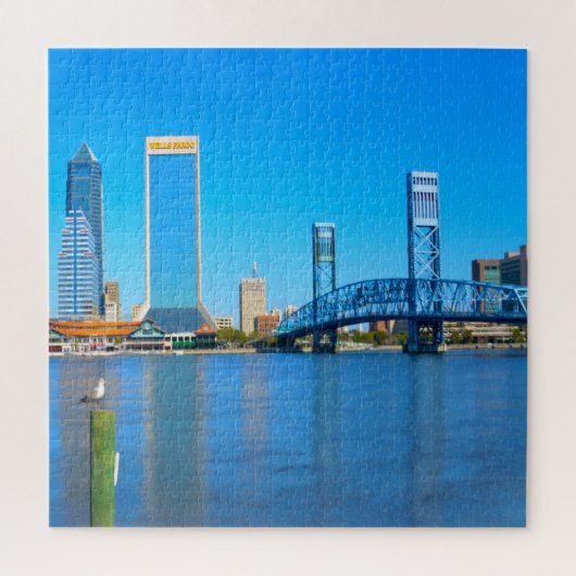 We houden van Jacksonville in Florida Legpuzzel (Verticaal)