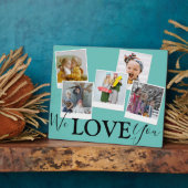 We houden van je | 5 Foto-collage | Fotoplaat (Zijkant)