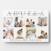 We houden van je, Abuela Plaque Fotoplaat (voorkant)