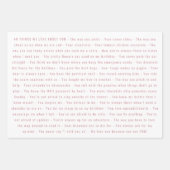 We houden van je berichten 40e verjaardag inpakpapier vel (Voorkant 3)