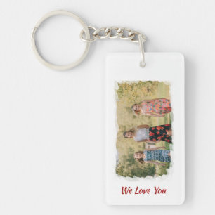 We houden van je beste vader ooit foto Typografie  Sleutelhanger