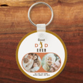 We houden van je beste vader ooit vaders dag famil sleutelhanger (Voorkant)