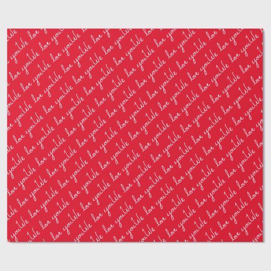 We houden van je cadeaupapier (Vlak)