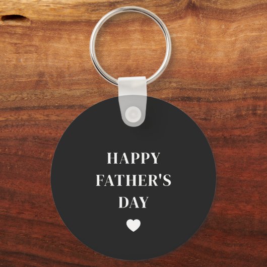 We houden van je Daddy Happy Vaderdag Custom Photo Sleutelhanger (Achterkant)