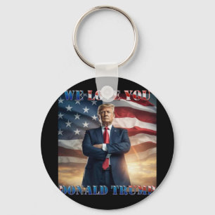 We houden van je Donald Trump Sleutelhanger