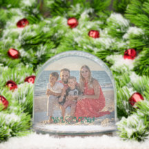 We houden van je familie foto winterbomen