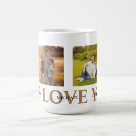 We houden van je foto koffiemok