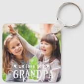 We houden van je foto op maat sleutelhanger (Achterkant)