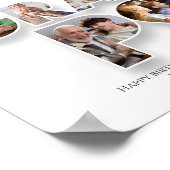 We houden van je fotocollage poster (Hoek)