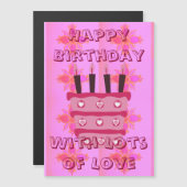 We houden van je gelukkige verjaardag (Voorkant / Achterkant)