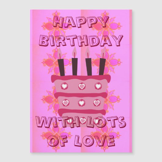 We houden van je gelukkige verjaardag (Voorkant)