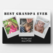 We houden van je gepersonaliseerde fotocollage fotoplaat (voorkant)