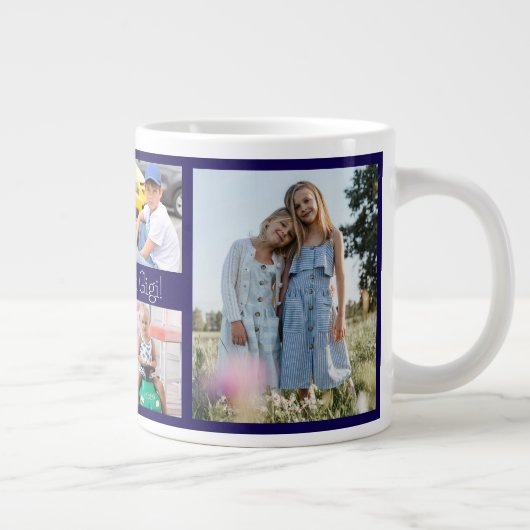 We houden van je Gigi Grootmoeder 6 Foto Grote Koffiekop (Rechts)