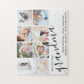 We houden van je GrandMa! Aangepaste fotocadeaus Legpuzzel (Verticaal)
