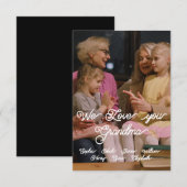 WE HOUDEN VAN JE GRANDMA. AANPASSEN IT (Voorkant / Achterkant)