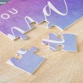 We houden van je Grandma Custom Photo Gift Legpuzzel (Zijkant)