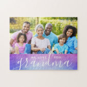We houden van je Grandma Custom Photo Gift Legpuzzel (Horizontaal)