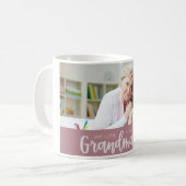 We houden van je Grandma Custom Photo Moederdag Ca Koffiemok (Voorkant links)