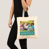 We houden van je Grandma Custom Photo Moederdag Ca Tote Bag (Voorkant (product))