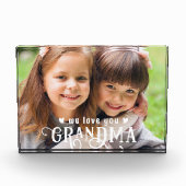 We houden van je Grandma Photo Custom Color Fotoblokken (Voorkant)