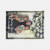 We houden van je Grandma Photo Moederdag Blanket Fleece Deken (Voorkant (Horizontaal))