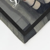 We houden van je Grandma Photo Moederdag Blanket Fleece Deken (Hoek)