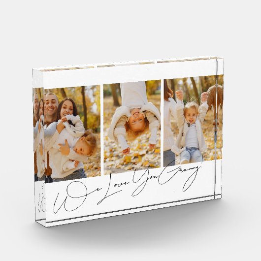 We houden van je Granny Modern Simple Collage 9 Fo Fotoblokken (Links)
