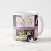 We houden van je grootmoeder persoonlijke fotocoll grote koffiekop (Voorkant rechts)