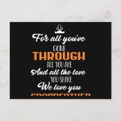 We houden van je grootvader briefkaart (Voorkant)