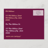 We houden van je, maar we zijn verhuisd! aankondigingskaart (Achterkant)