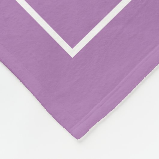 "We houden van je MAM" Aangepaste namen Lavendel Fleece Deken (Hoek)