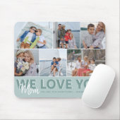 'We houden van je' Mam Foto Collage | Gepersonalis Muismat (Met muis)