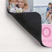 'We houden van je' Mam Foto Collage | Gepersonalis Muismat (Hoek)