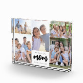 We houden van je mam Gepersonaliseerd fotocollage  Fotoblokken (Rechts)