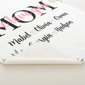 We houden van je mam Moederdag Sherpa Deken (3/4)