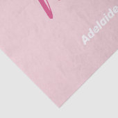 We houden van je mam roze minimalist tissuepapier (Detail)