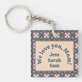 We houden van je, mam! sleutelhanger